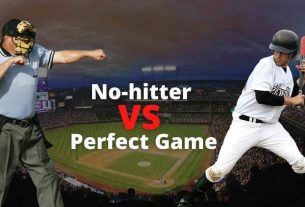 No-hitter VS Perfect Game