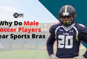 male Soccer Players Wear Sports Bras