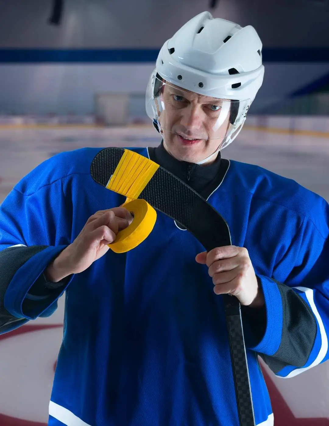 hockey players tape