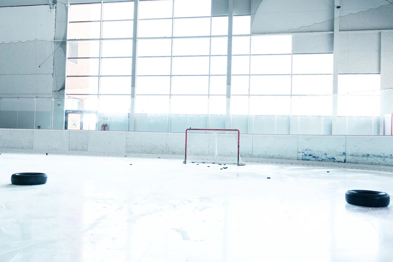 Empty net in Hockey