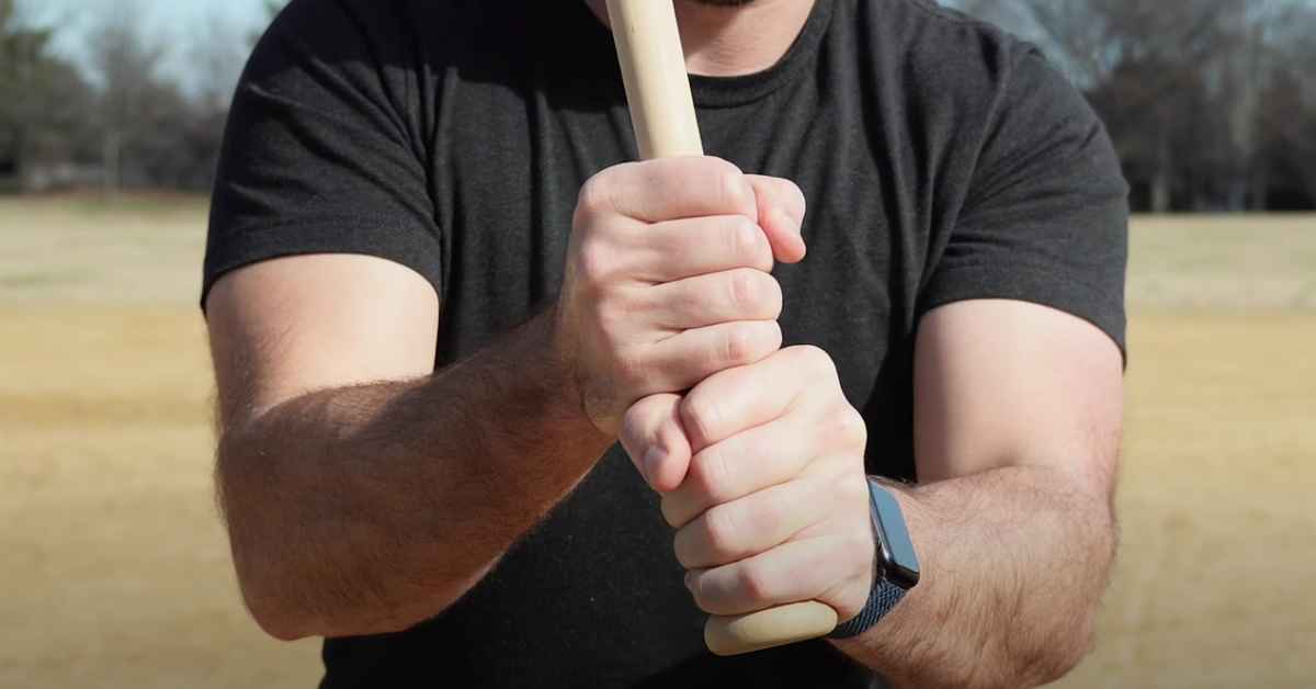 How to Hold a Baseball Bat Knuckles