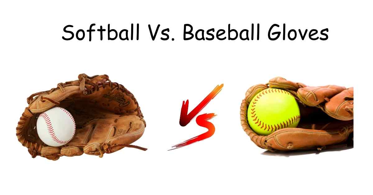 Softball Vs. Baseball Gloves