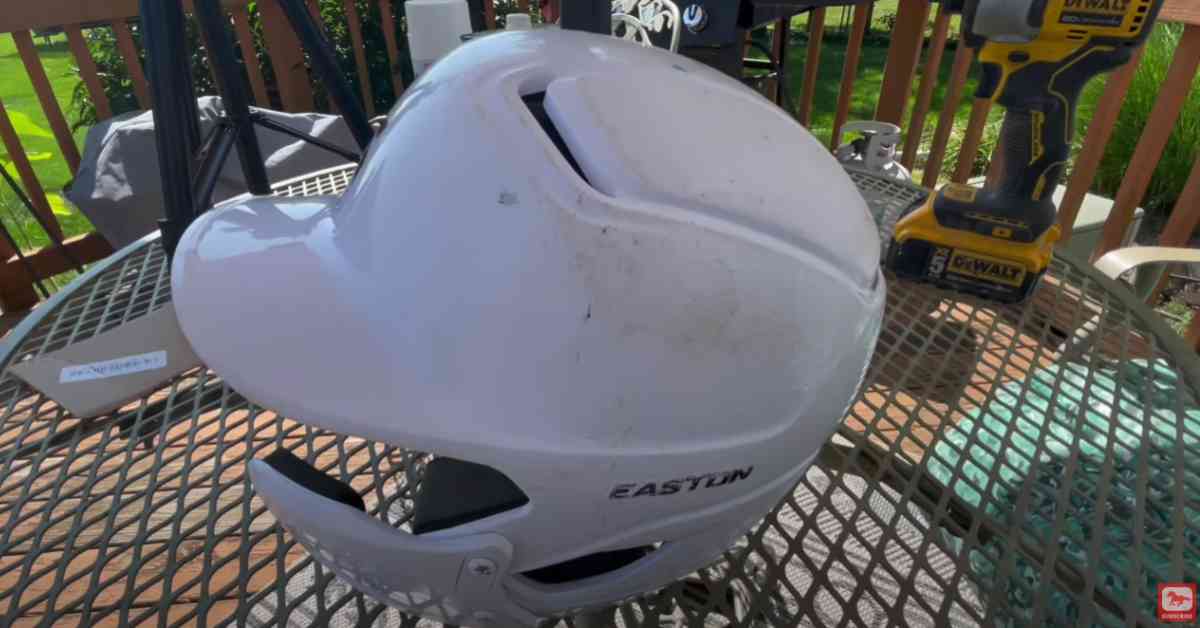 Washing The Helmet